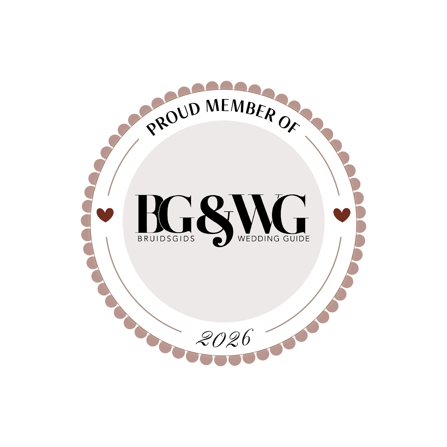 Bruidsgids and Wedding Guide proud member badge