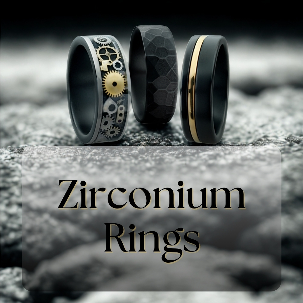 Zirconium ring collection